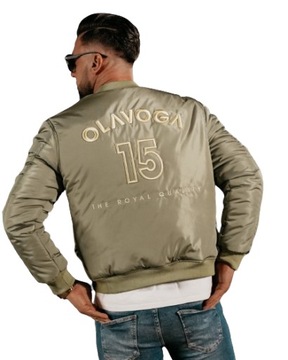 Kurtka męska OLAVOGA BOMBER MEN khaki - XL