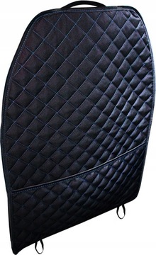 КОМПЛЕКТ КОВРИКИ ДЛЯ СИДЕНЬЯ + ЧЕХОЛ СИДЕНЬЯ, СТЕГАНЫЙ, СИНЯЯ НИТЬ