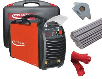 Spawarka inwertorowa ARC 207 WELDMAN Zestaw GRATIS