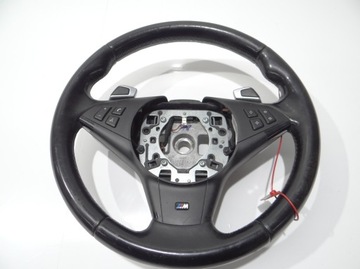 KIEROWNICA BMW E60 E61 M PAKIET ŁOPATKI