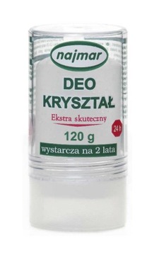 Najmar Deo Kryształ 120G Naturalny Dezodorant Ałun