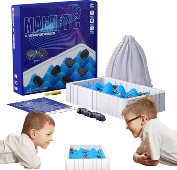 Szachownica magnetyczna, szachy bojowe z magnetyczn? gr? magnetyczn?,