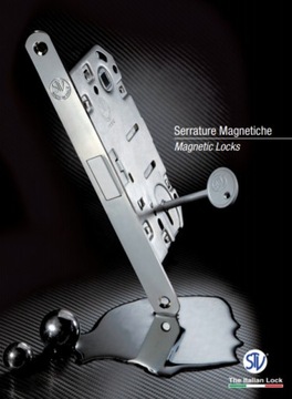 Магнитный замок STV ATTRAZIONE Матовый хромированный унитаз