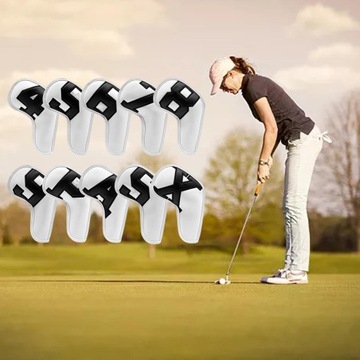 10 утюгов для гольфа, чехлы на голову Outdoor Fashion E