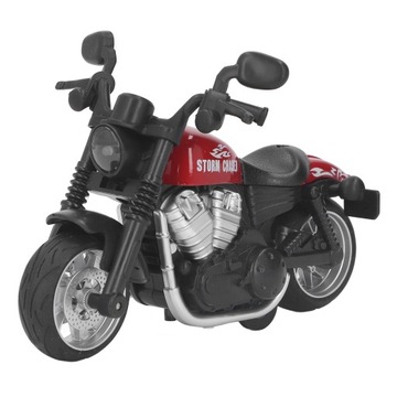 Игрушечный мотоцикл Stop в масштабе 1:16 со звуковым светом