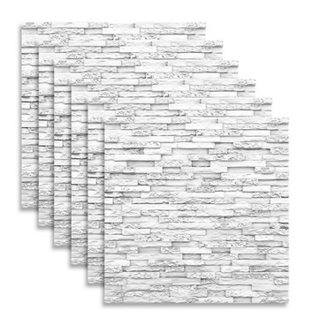 Panele Ścienne 3D 60x60 KAMIEŃ 6 szt.=2,16 m2
