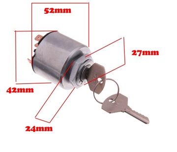 КЛЮЧ ЗАЖИГАНИЯ ROMET ТАБЛИЦА 210 50 MIŃSK WSK FSM