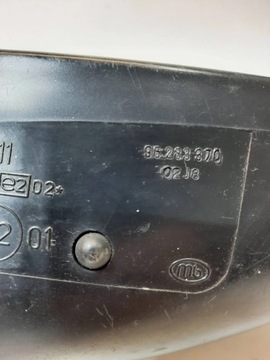 PEUGEOT 406 1996 ZRCÁTKO PRAVÉ