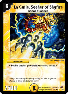 *DM-05 DUEL MASTERS - LA GUILE, SEEKER OF SKYFIRE