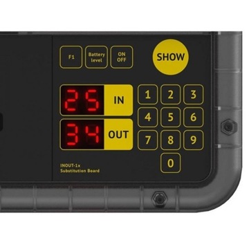 Электронная доска смены игроков - двусторонняя