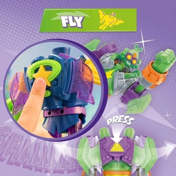 Супербот Мега-К Супер Зингс Робот Вещи 3в1