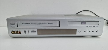 Daewoo 6HEAD DVD VIDEO CD MP3 Видеомагнитофон SD-7400 VHS комбо