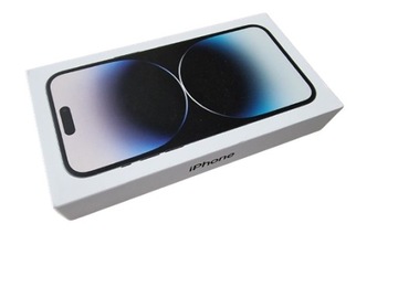 ORYGINALNE PUDEŁKO APPLE IPHONE 14 PRO MAX czarny SPACE BLACK