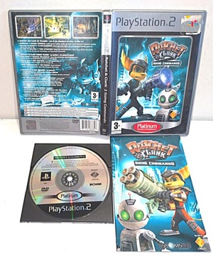 Gra RATCHET CLANK GOING COMMANDO Sony PlayStation 2 (PS2)