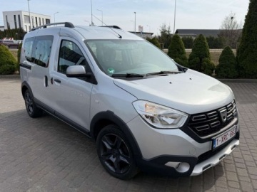 Dacia Dokker Mikrovan Facelifting 1.2 TCe 115KM 2017 Dacia Dokker Sliczny Dokker Stepway1.2Benz.115KM Navi Kamera Parktroniki, zdjęcie 7