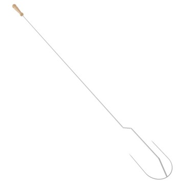 Widełki NIERDZEWNE zagięte kije do ogniska kijki kij widelec 130 cm 8 szt