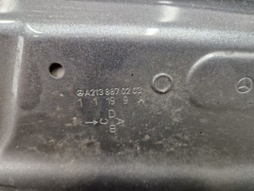KAPOTA KRYT MOTORU MERCEDES TŘÍDA E W213 A213 ORIGINÁLNÍ