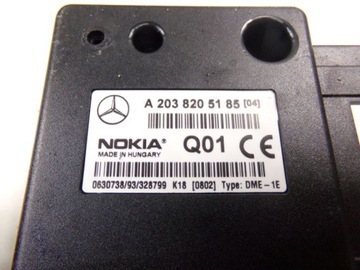 MERCEDES S W220 RELÉ MODUL A2038205185