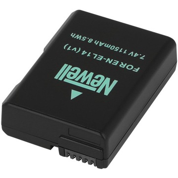 BATERIA NEWELL DO NIKON EN-EL14 D3300 D3400 D5100 D5200 D5300 D5500 + ŁAD.
