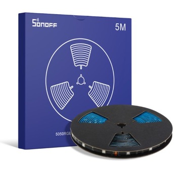 Светодиодная лента RGB 5м Sonoff 5050 Smart Light Strip Ewelink IP65