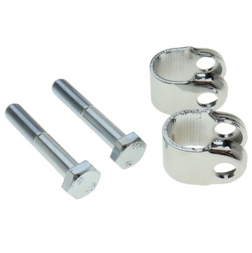 ROMET KOMAR MOTORYNKA UCHWYTY KIEROWNICY +ŚR CHROM