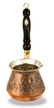 Turecki miedziany tygielek 300ml postarzany