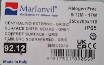Rozdzielnica Marlanvill 92.12