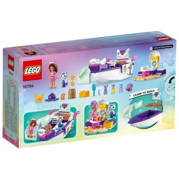 LEGO КОРАБЛЬ И СПА ГАБИ ГАББИ КУКОЛЬНЫЙ ДОМИК КОШКА ДОМ ЛОДКА НАБОР «РУСАЛКА»