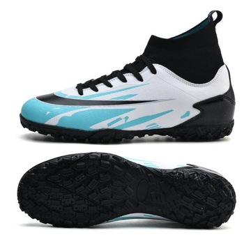 Football shoes men's style spikes large size