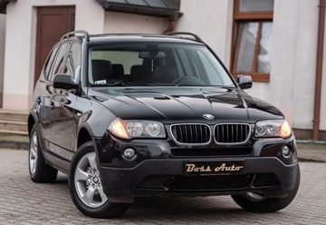 BMW X3 E83 2.0d 150KM 2007 BMW X3 2.0D 150KM Lift Skora Panorama ALu Pdc Serwis Gwarancjia 2.0