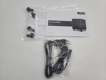 Активный сабвуфер Metz SW80 60 Вт RMS — черный
