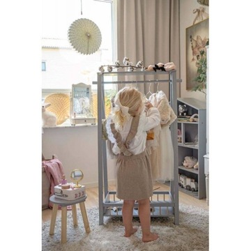 Большая серебряная вешалка для одежды Джабадабадо