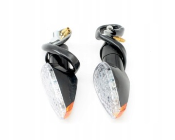 Белые/оранжевые светодиодные указатели поворота 2 шт.