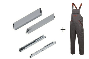 BLUM ANTARO TANDEMBOX D L500 H199 ВЫСОКИЙ ЯЩИК СЕРЫЙ БЕСШУМНОЕ ЗАКРЫВАНИЕ
