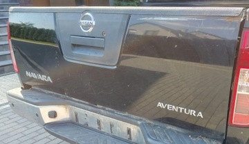 NISSAN NAVARA D40 VÍKO KUFRU BOK ZADNÍ KRYT GN0