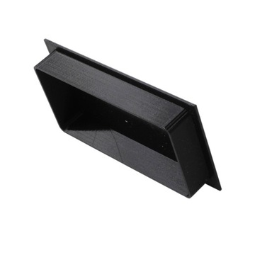 Торцевая заглушка плоского воздуховода 110x55 / Конец трубы кабельного канала 110x55