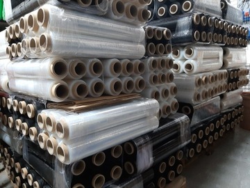 FOLIA STRETCH 2,75 kg CZARNA - 2,5 KG NETTO !!