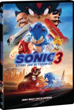 SONIC 3: SZYBKI JAK BŁYSKAWICA (DVD)