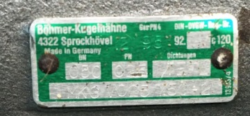Кран шаровой DN 050 PN 025 Böhmer MKG V025 750-2