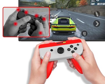 2 держателя HandGrip Joy-Con для Nintendo Switch / Switch OLED