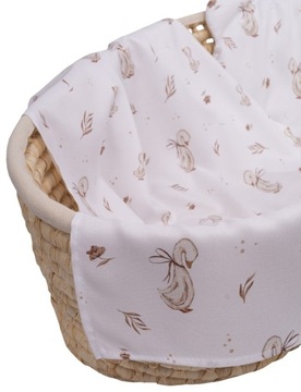 Бамбуковая пеленка Infantilo + комплект подушек «Гусь»