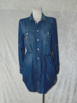 H&M tunika jeans dla dziewczynki 170cm