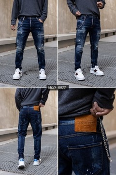 DSQUARED2 jeansy r. 50 Cool Guy Jean spodnie ICON D2 r. 34 dsq2 przetarcia