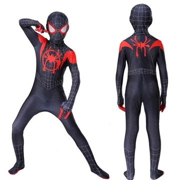 Kostium KOMBINEZON strój SPIDERMAN Miles Morales 152/158