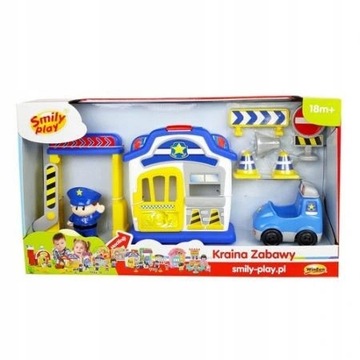 Pojazd policyjny posterunek policji Smily Play