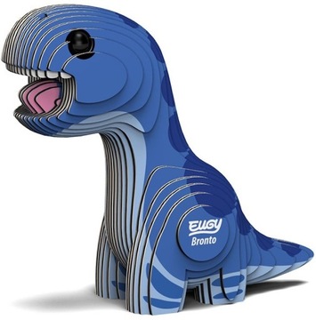 ДИНОЗАВР БРОНТОЗАВР ЭКО 3D ПАЗЛ EUGY