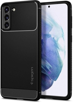 Чехол SPIGEN RUGGED для Samsung Galaxy S21 5G + СТЕКЛО