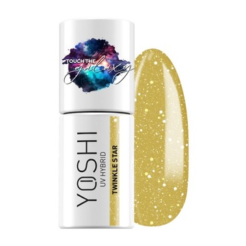 YOSHI Lakier hybrydowy do paznokci Twinkle Star 522 6ml efekt flash