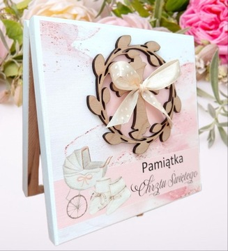 Белый сувенир крещения 2 цвета * подарок