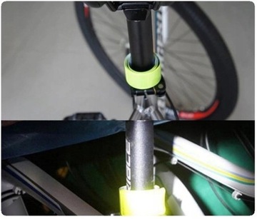 СВЕТООТРАЖАЮЩАЯ ПРЕДУПРЕЖДАЮЩАЯ ЛЕНТА ДЛЯ ВЗРОСЛЫХ ДЕТЕЙ, В НАБОРЕ 10 ШТ, 30 СМ